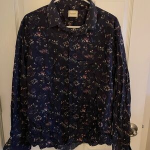 Men’s 7Diamonds Floral Long Sleeve Shirt